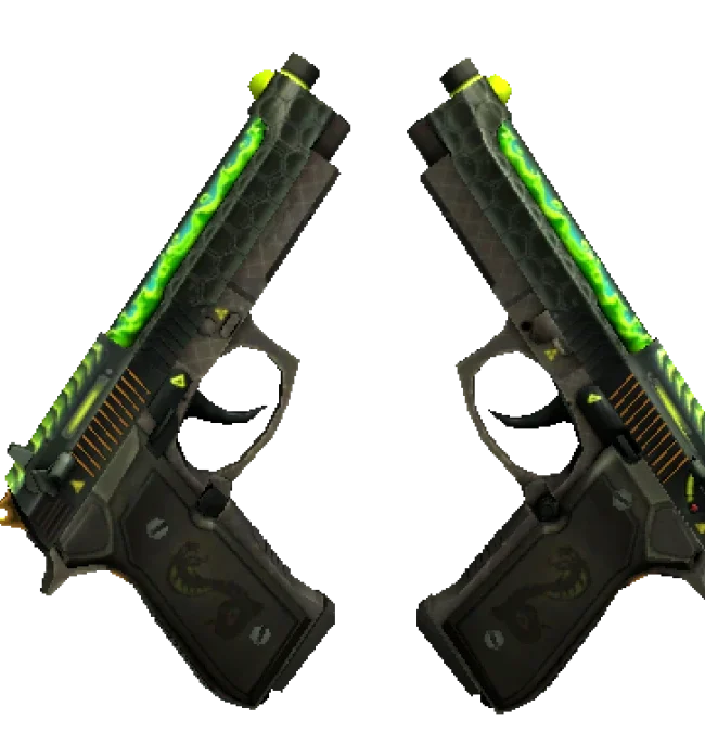 Dual Berettas | Cobra Strike (Minimal Wear)