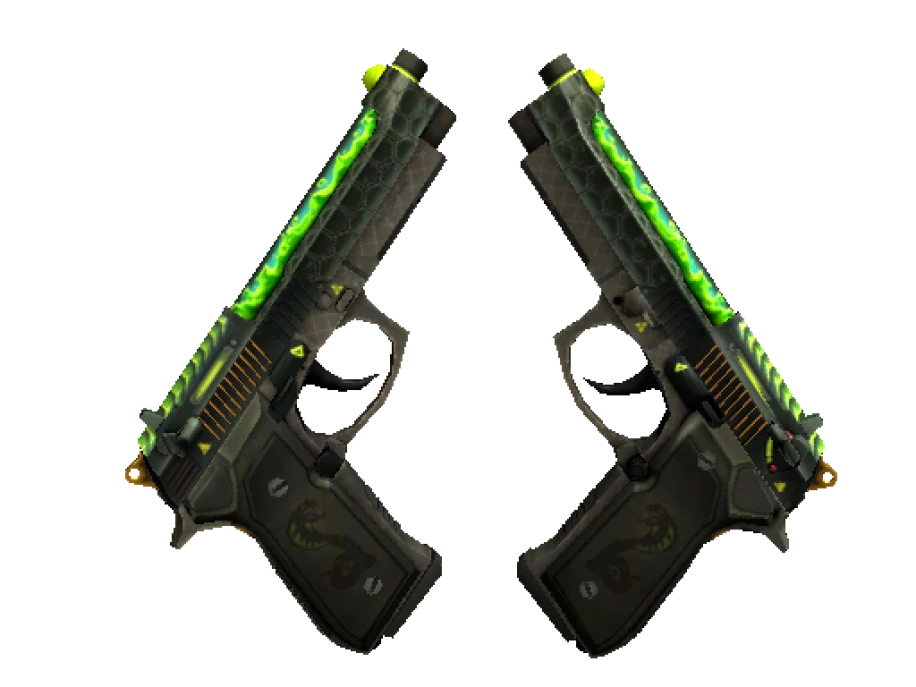 Dual Berettas | Cobra Strike (Minimal Wear)