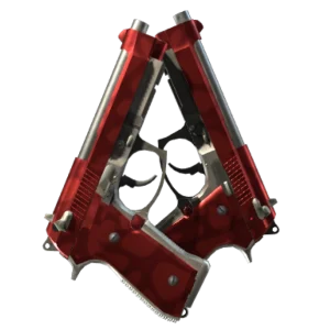 Dual Berettas | Hemoglobin (Factory New)