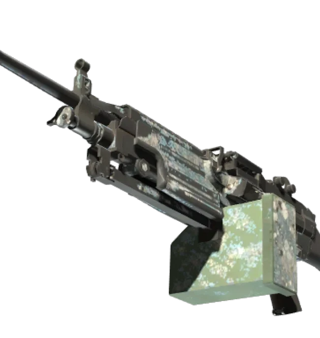 M249 | Blizzard Marbleized (Battle-Scarred)