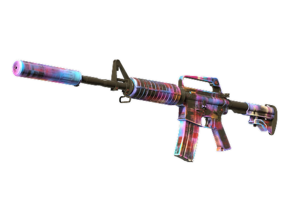 M4A1-S | Glitched Paint (Minimal Wear)