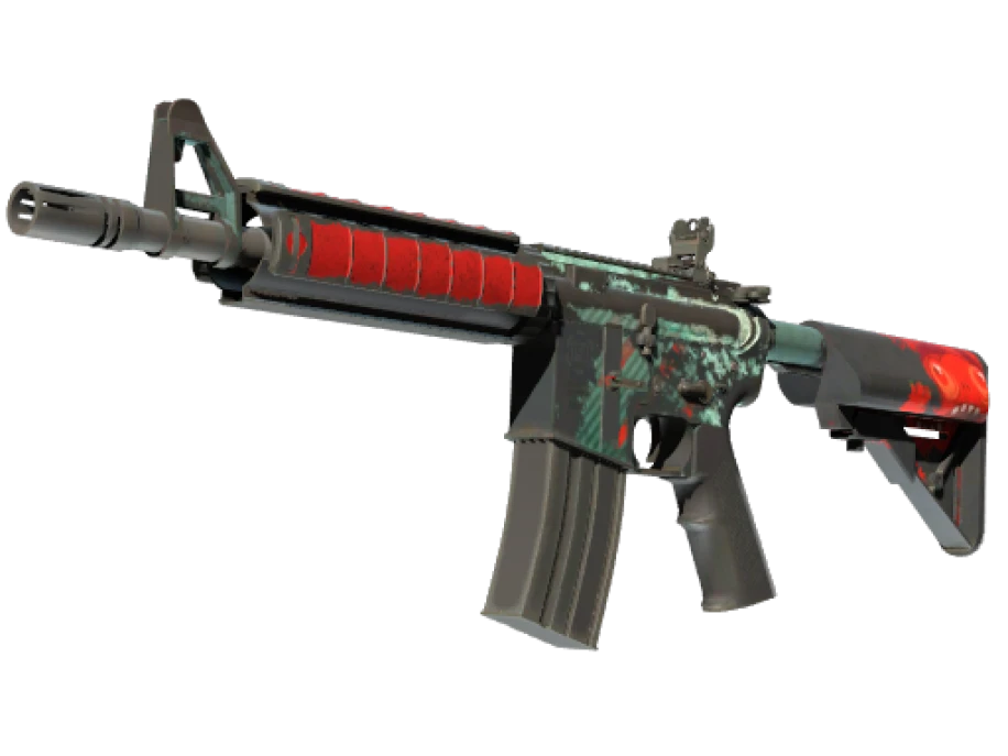 M4A4 | Bullet Rain (Battle-Scarred)