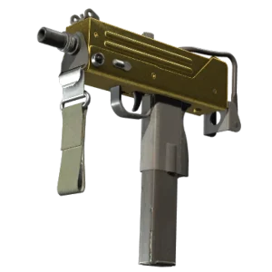 MAC-10 | Gold Brick (Minimal Wear)
