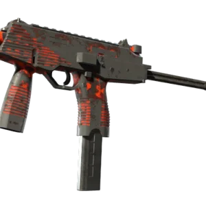 MP9 | Setting Sun (Battle-Scarred)