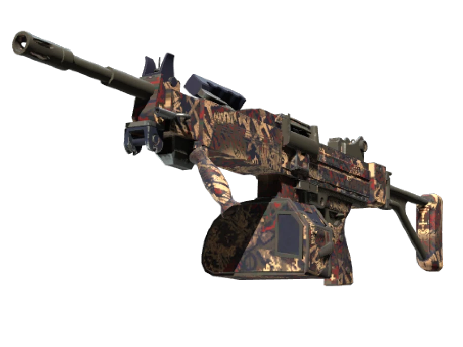 Negev | Phoenix Stencil (Factory New)