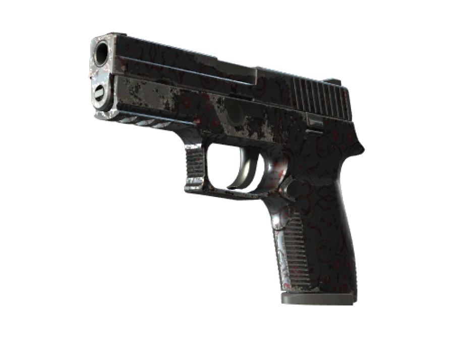 P250 | Dark Filigree (Well-Worn)