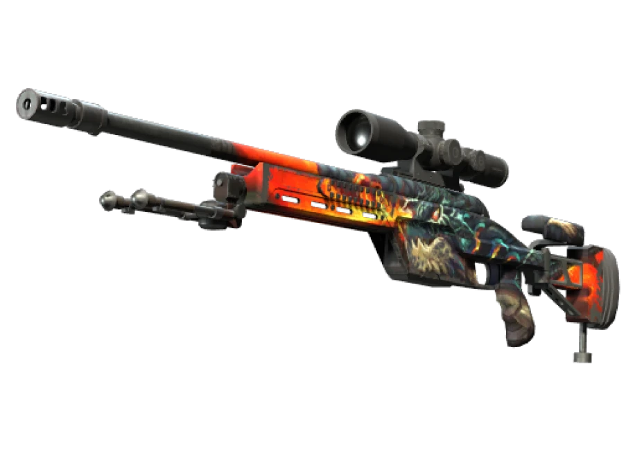 SSG 08 | Dragonfire (Field-Tested)