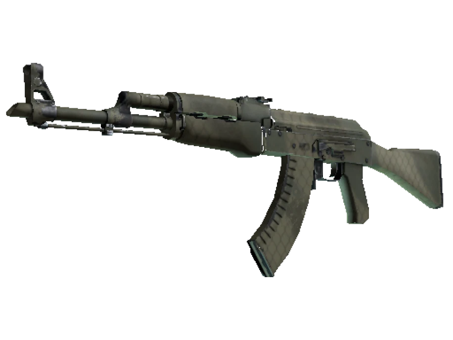 Souvenir AK-47 | Safari Mesh (Well-Worn)