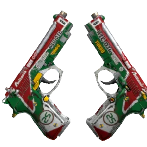 Souvenir Dual Berettas | Twin Turbo (Battle-Scarred)