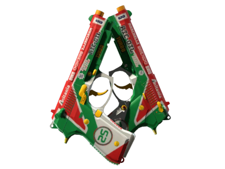 Souvenir Dual Berettas | Twin Turbo (Minimal Wear)