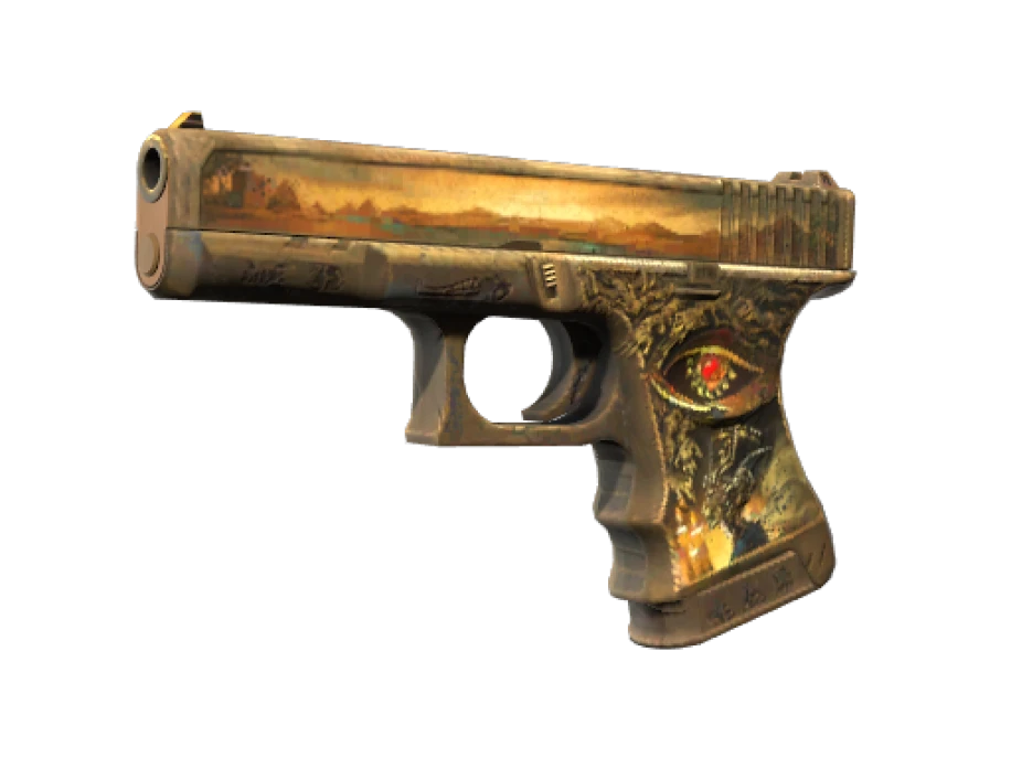 Souvenir Glock-18 | Ramese’s Reach (Well-Worn)