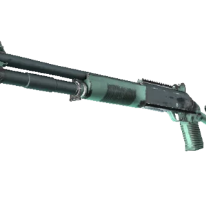 Souvenir XM1014 | Blue Spruce (Well-Worn)