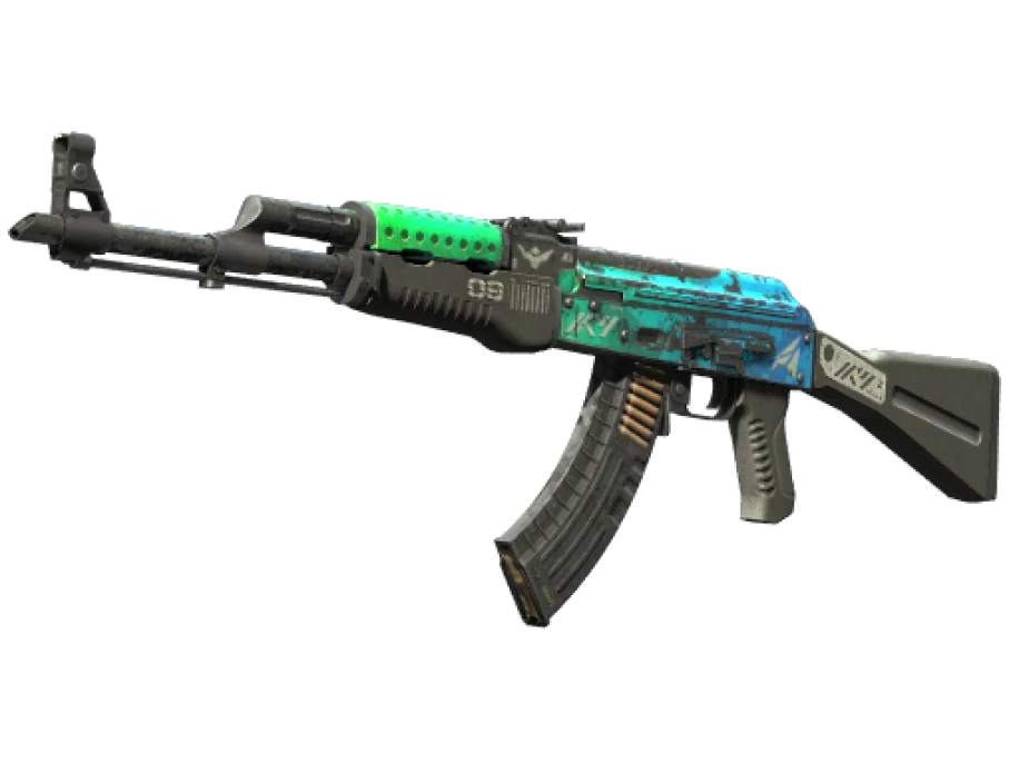 StatTrak™ AK-47 | Ice Coaled (Battle-Scarred)