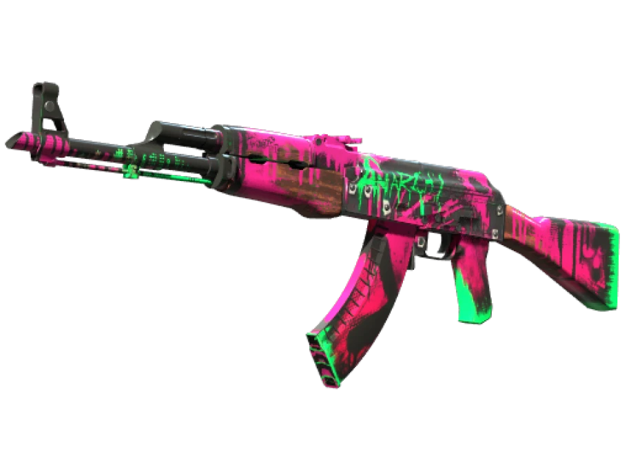 StatTrak™ AK-47 | Neon Revolution (Minimal Wear)