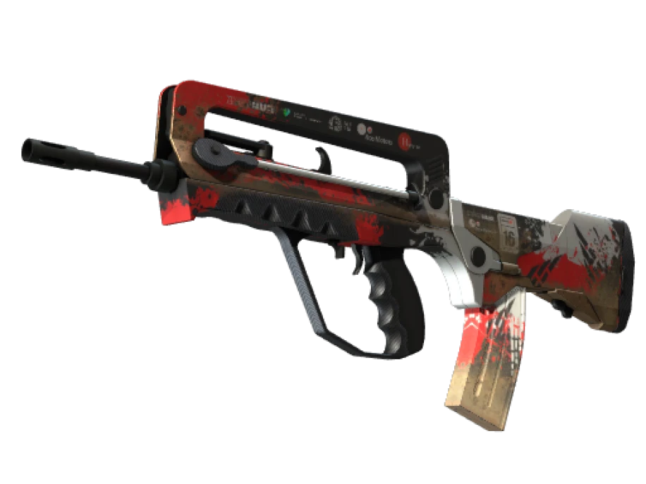 StatTrak™ FAMAS | Roll Cage (Minimal Wear)