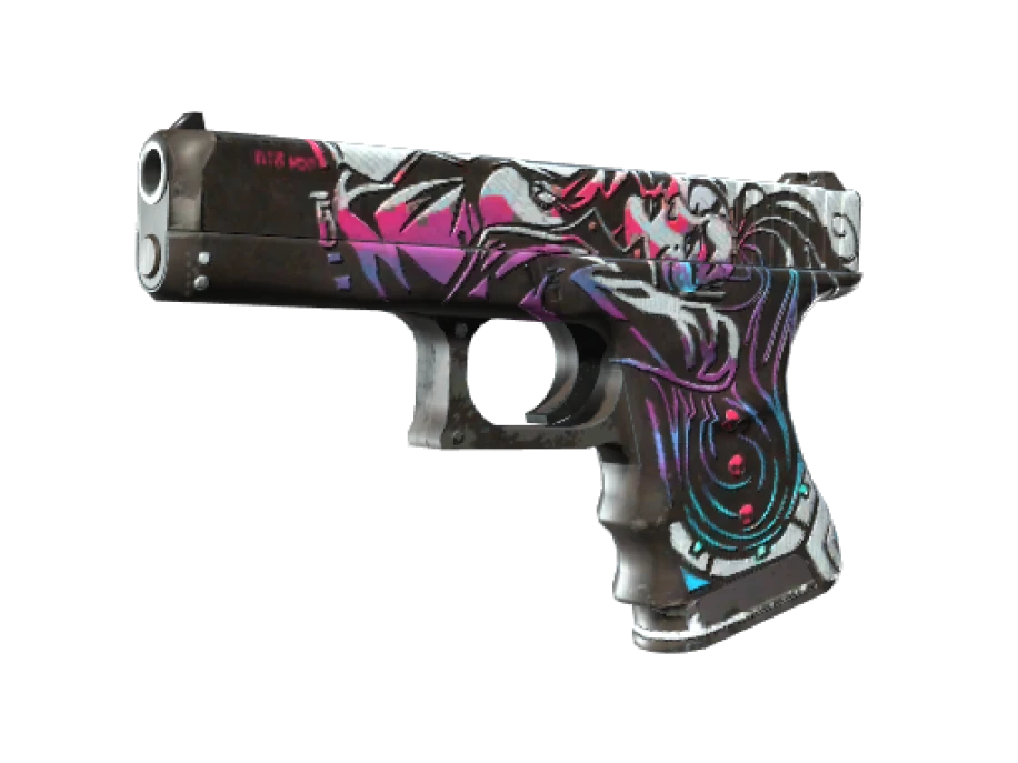StatTrak™ Glock-18 | Neo-Noir (Well-Worn)