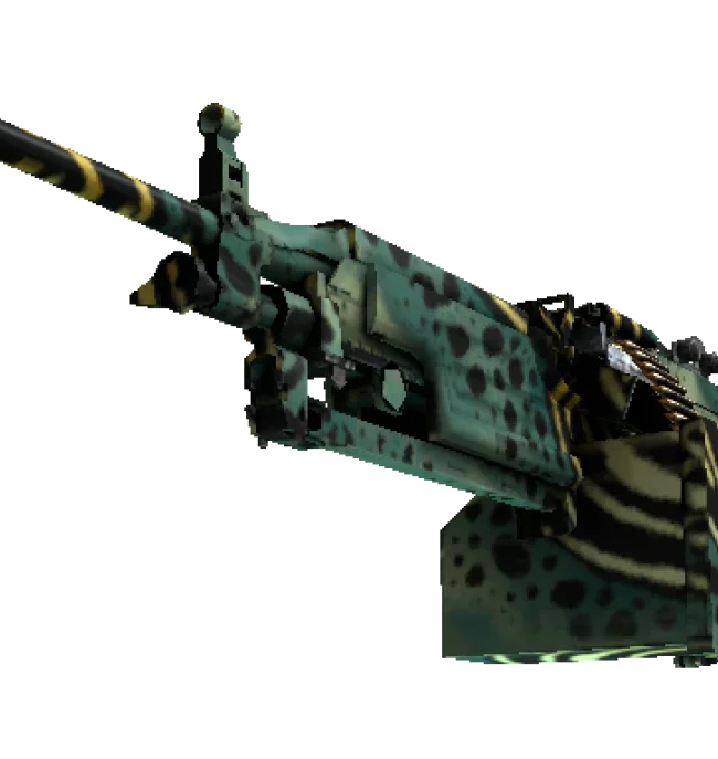 StatTrak™ M249 | Emerald Poison Dart (Factory New)