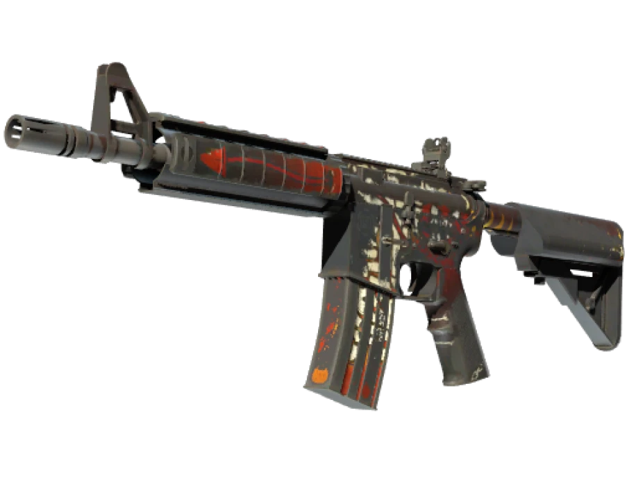 StatTrak™ M4A4 | Hellfire (Battle-Scarred)