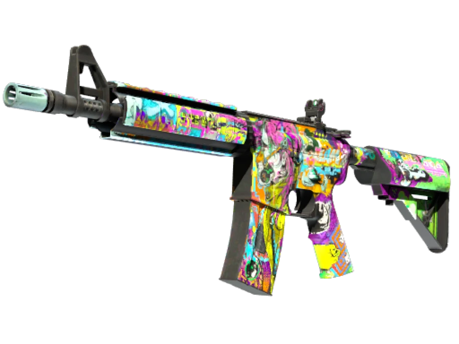StatTrak™ M4A4 | In Living Color (Factory New)
