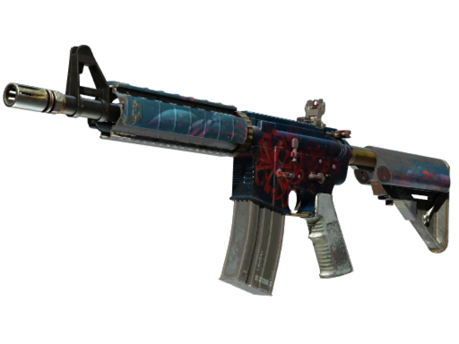 StatTrak™ M4A4 | Spider Lily (Battle-Scarred)