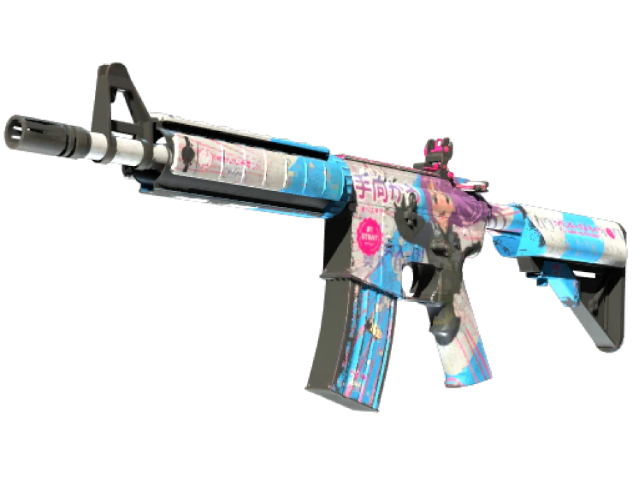 StatTrak™ M4A4 | Temukau (Well-Worn)