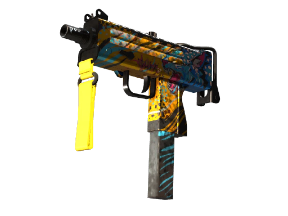 StatTrak™ MAC-10 | Stalker (Well-Worn)