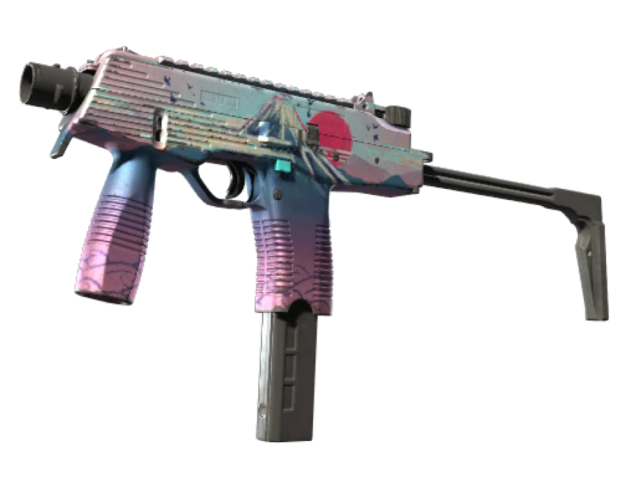 StatTrak™ MP9 | Mount Fuji (Well-Worn)