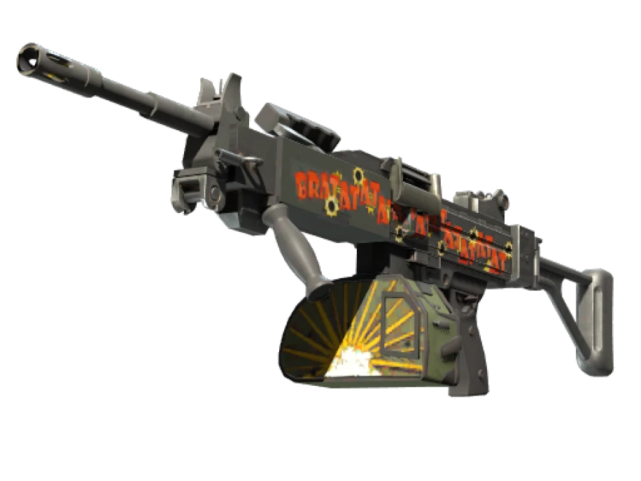 StatTrak™ Negev | Bratatat (Factory New)