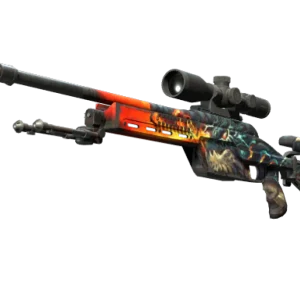 StatTrak™ SSG 08 | Dragonfire (Field-Tested)