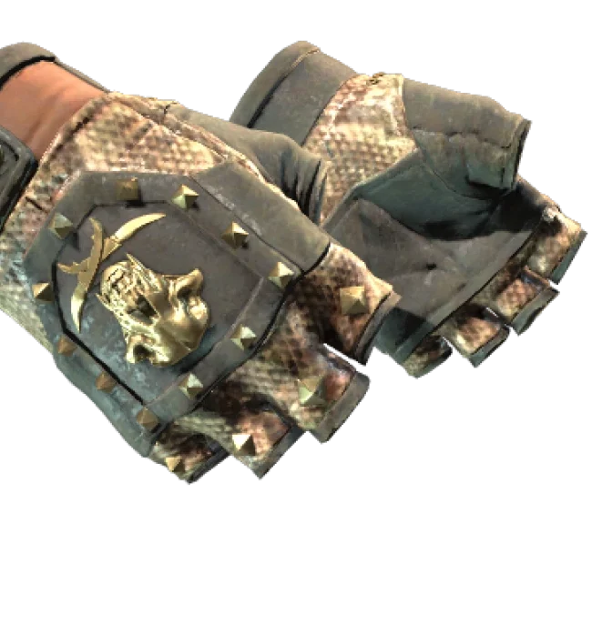 ★ Bloodhound Gloves | Snakebite (Battle-Scarred)