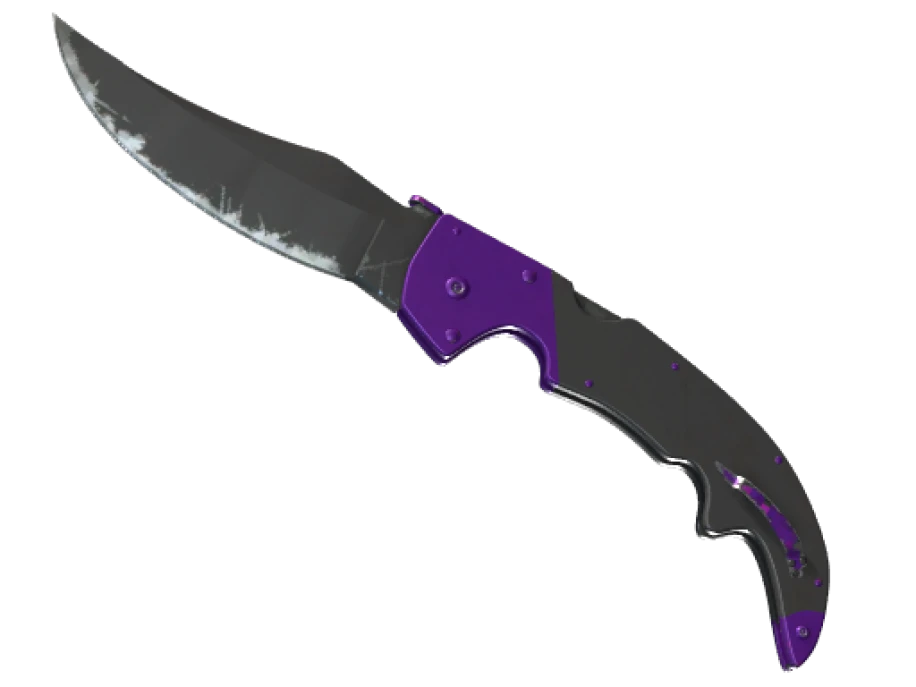 ★ Falchion Knife | Ultraviolet (Well-Worn)