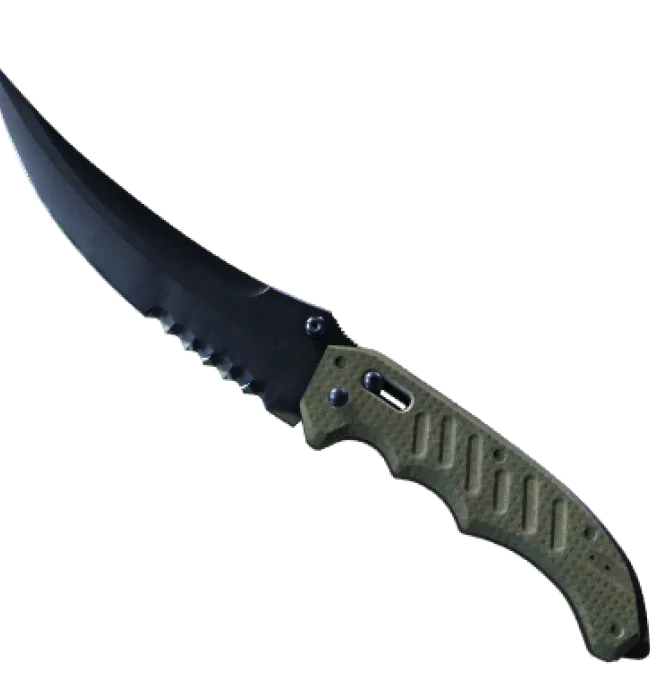 ★ Flip Knife | Blue Steel (Battle-Scarred)