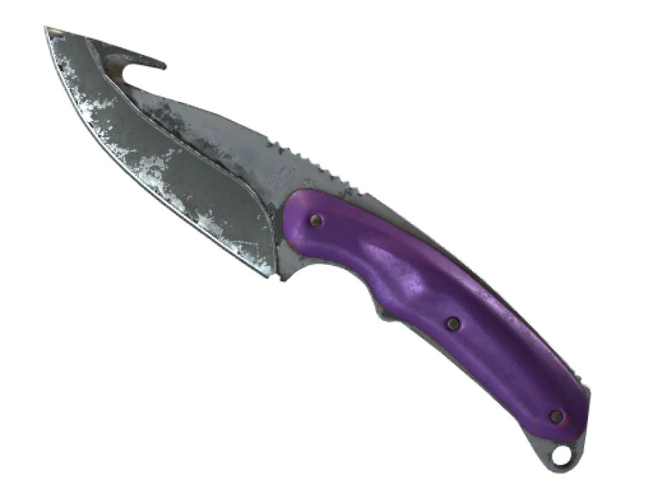 ★ Gut Knife | Ultraviolet (Battle-Scarred)