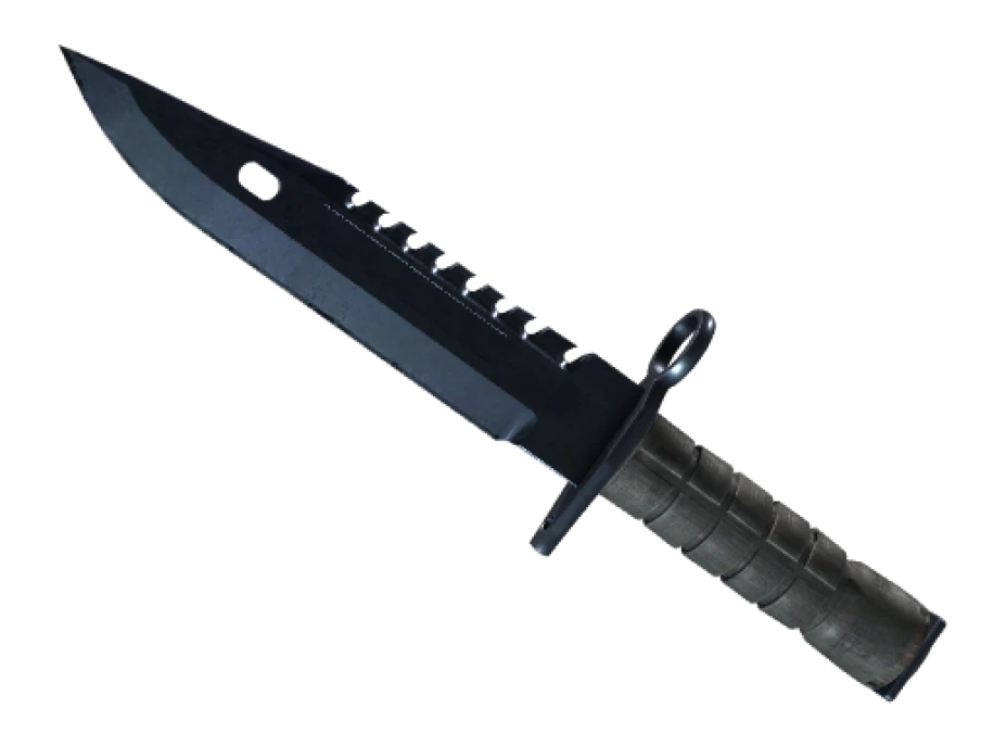 ★ M9 Bayonet | Blue Steel (Well-Worn)
