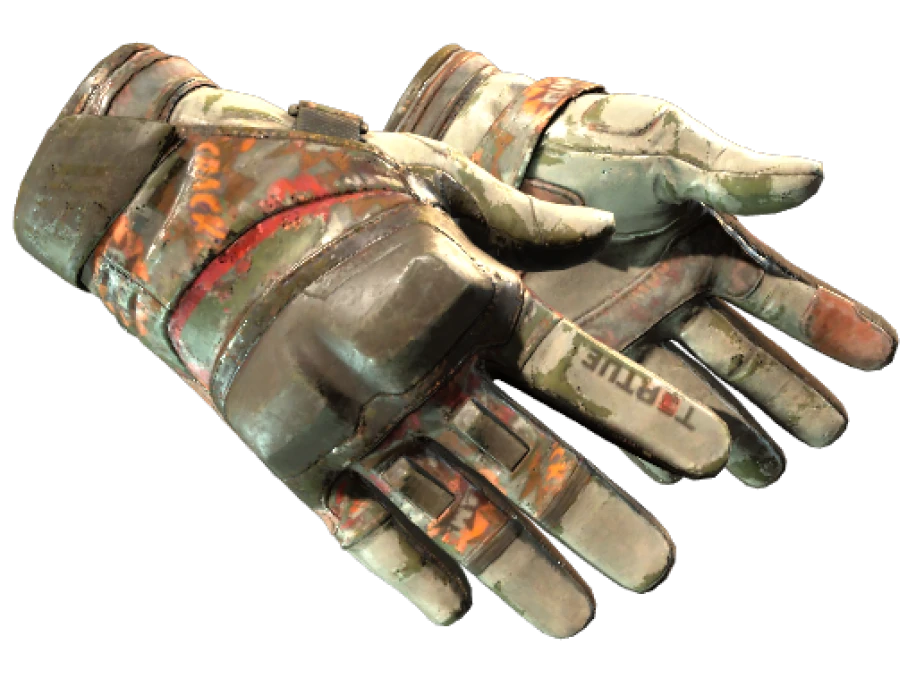 ★ Moto Gloves | POW! (Battle-Scarred)