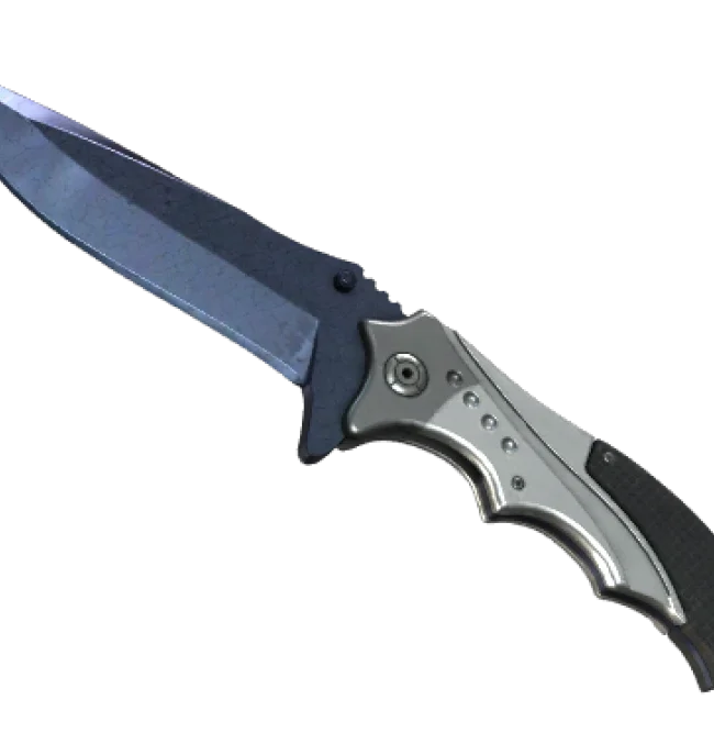 ★ Nomad Knife | Blue Steel (Battle-Scarred)