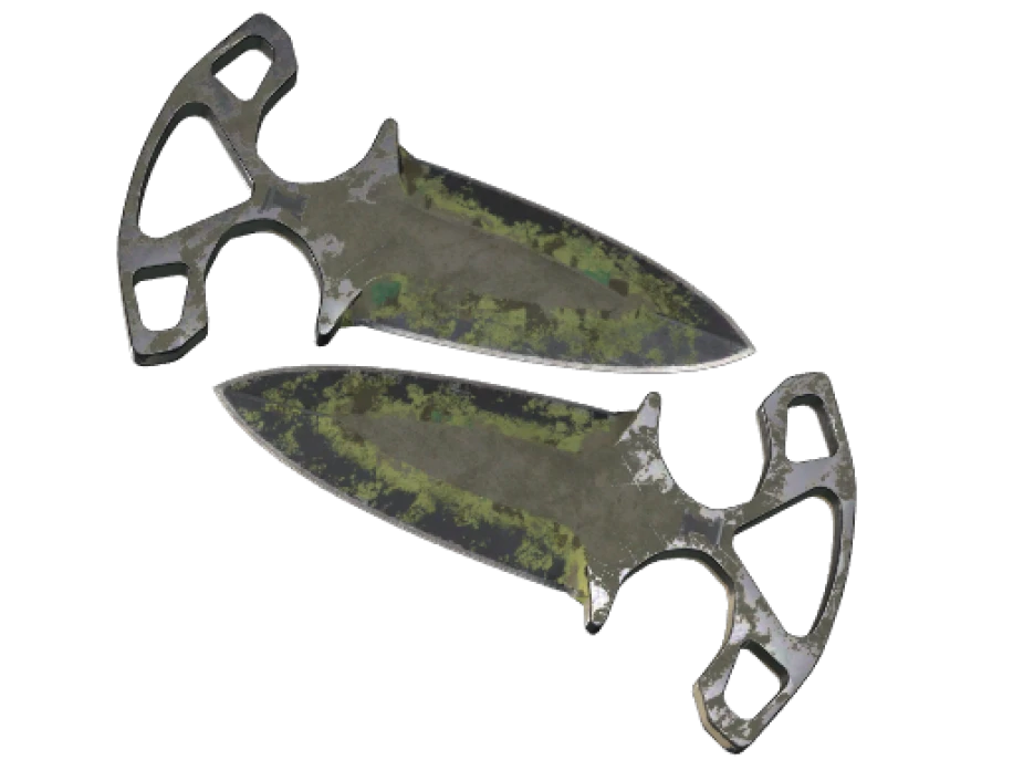 ★ Shadow Daggers | Boreal Forest (Battle-Scarred)