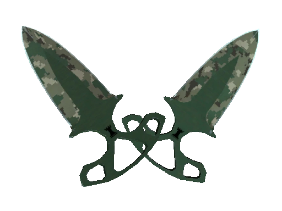 ★ Shadow Daggers | Forest DDPAT (Well-Worn)