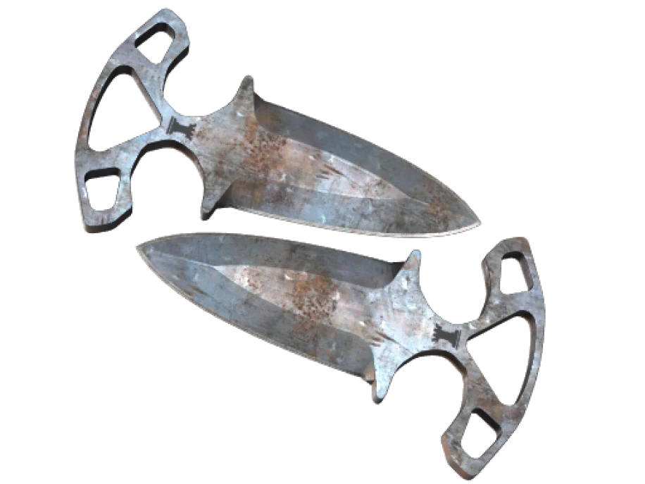 ★ Shadow Daggers | Rust Coat (Well-Worn)