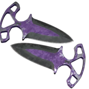 ★ Shadow Daggers | Ultraviolet (Battle-Scarred)