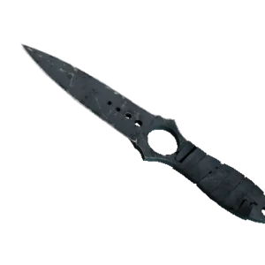 ★ Skeleton Knife | Night Stripe (Battle-Scarred)