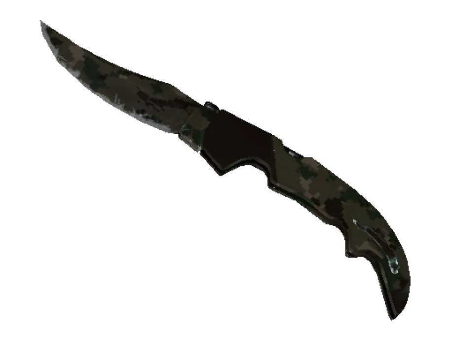 ★ StatTrak™ Falchion Knife | Forest DDPAT (Well-Worn)