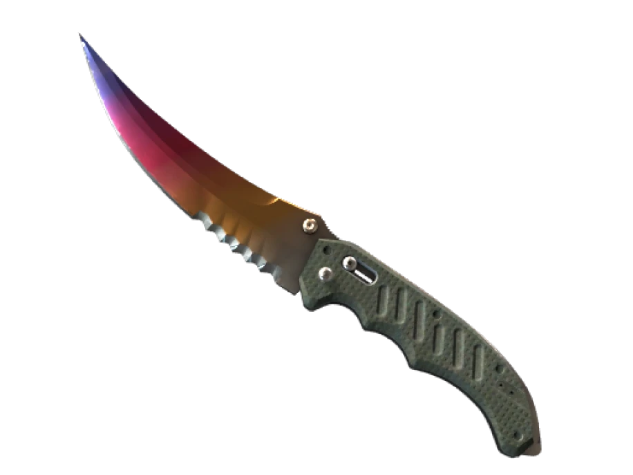 ★ StatTrak™ Flip Knife | Fade (Factory New)