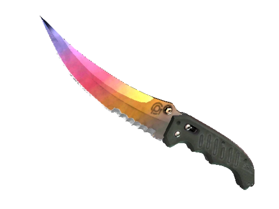 ★ StatTrak™ Flip Knife | Fade (Minimal Wear)