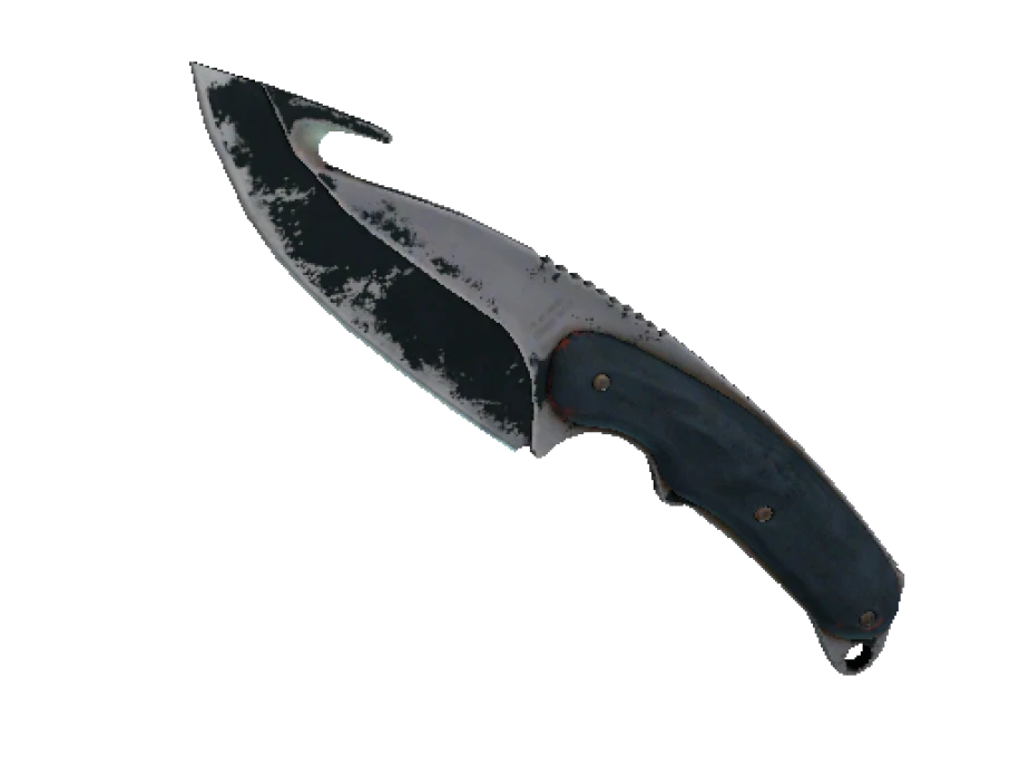 ★ StatTrak™ Gut Knife | Night (Battle-Scarred)