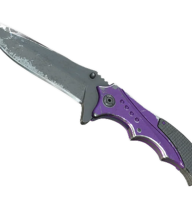 ★ StatTrak™ Nomad Knife | Ultraviolet (Battle-Scarred)