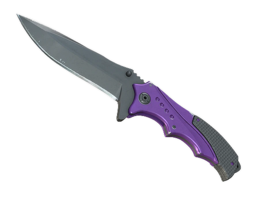 ★ StatTrak™ Nomad Knife | Ultraviolet (Well-Worn)