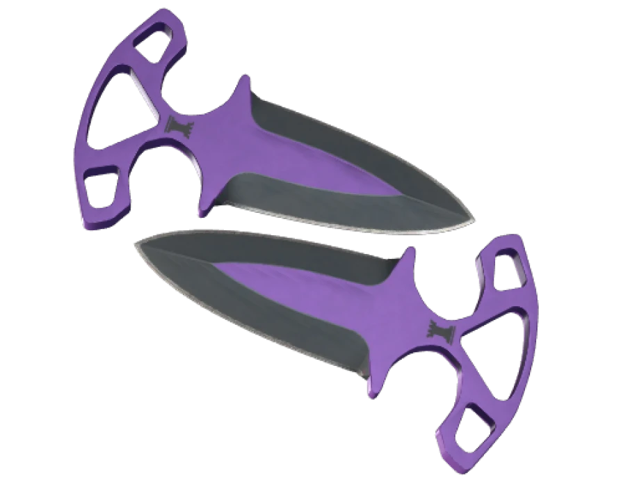 ★ StatTrak™ Shadow Daggers | Ultraviolet (Minimal Wear)