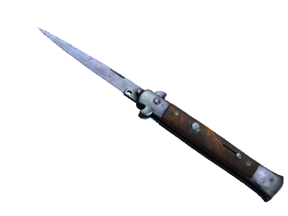 ★ StatTrak™ Stiletto Knife | Blue Steel (Minimal Wear)