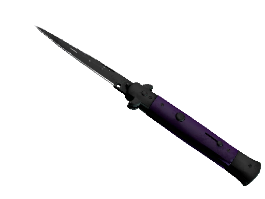★ StatTrak™ Stiletto Knife | Ultraviolet (Well-Worn)
